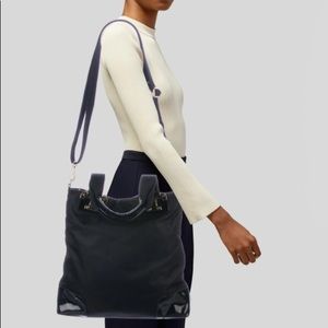 Tory Burch Black Nico Tote Handbag